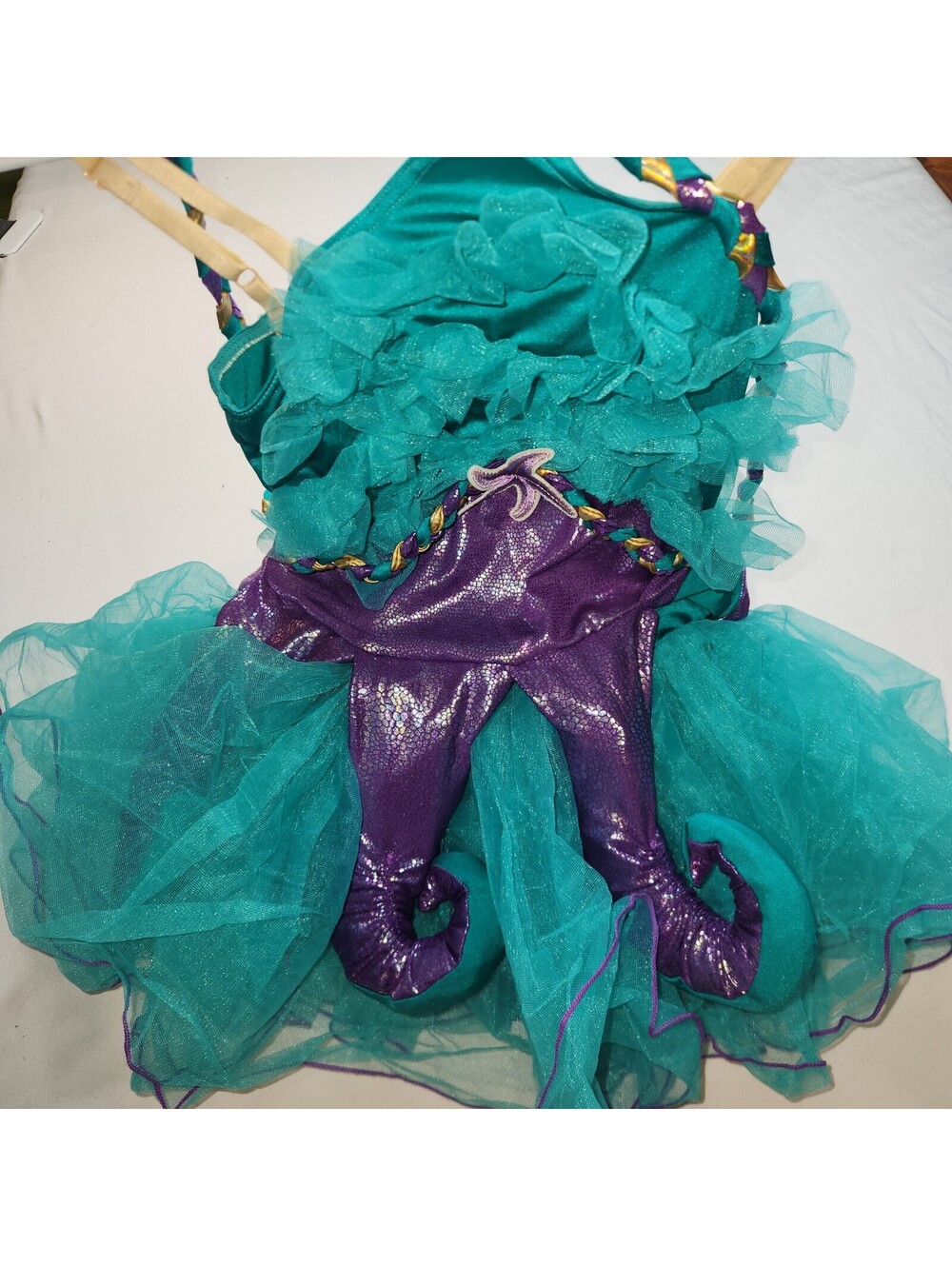 Teal and Purple Octopus Costume Dress